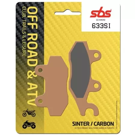 Plaquettes De Frein SBS - 633 SI
