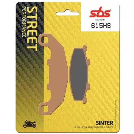 Plaquettes De Frein SBS - 615 (HS)