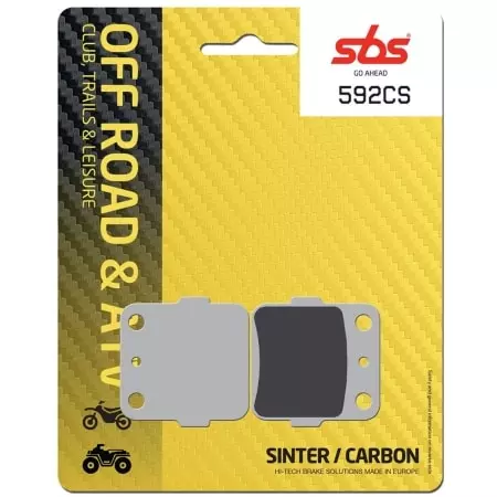 Plaquettes De Frein SBS - 592CS