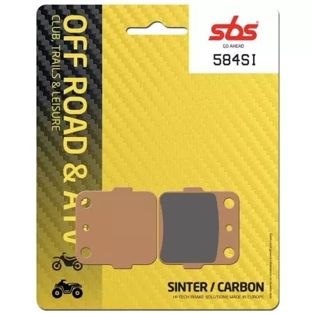 Plaquettes De Frein SBS - 584SI