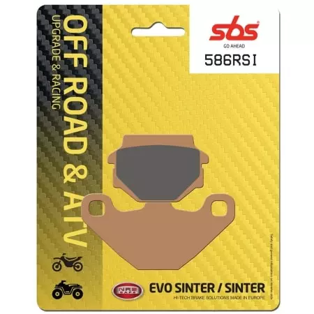 Plaquettes De Frein SBS - 586RSI