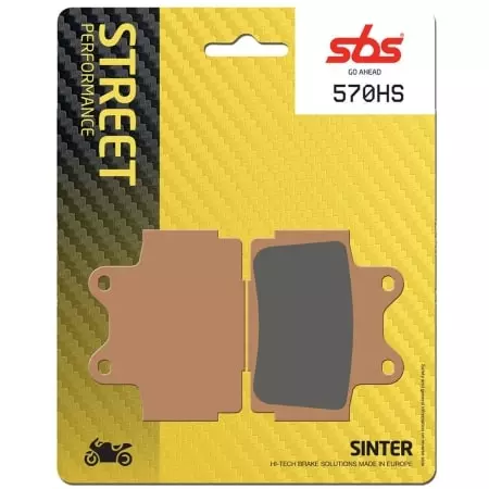 Plaquettes De Frein SBS - 570 (HS)