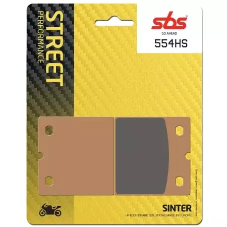 Plaquettes De Frein SBS - 554 (HS)
