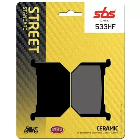 Plaquettes De Frein SBS - 533HF