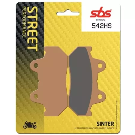 Plaquettes De Frein SBS - 542 (HS)