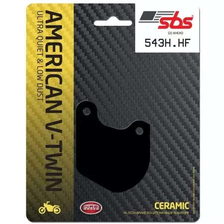 Plaquettes De Frein SBS - 543H.HF