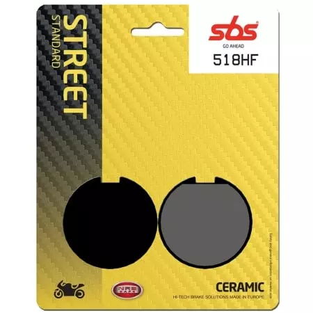 Plaquettes De Frein SBS - 518HF