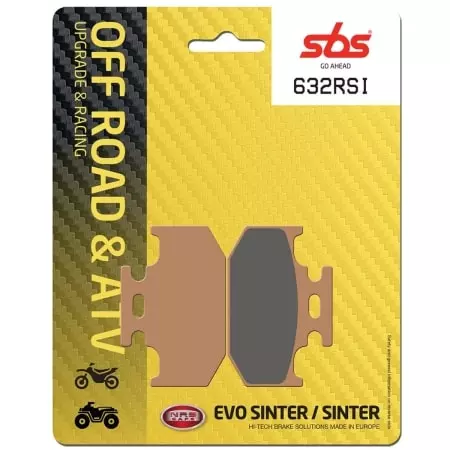 Plaquettes De Frein SBS - 632RSI