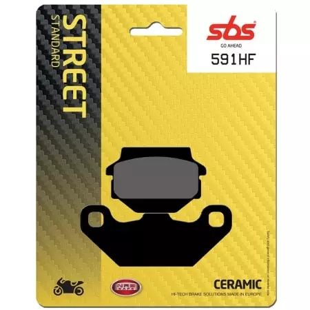 Plaquettes De Frein SBS - 591HF