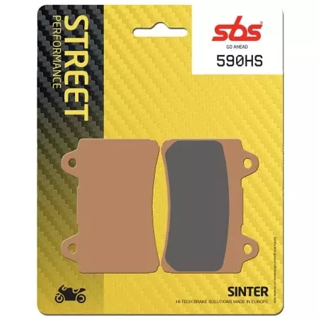 Plaquettes De Frein SBS - 590 (HS)