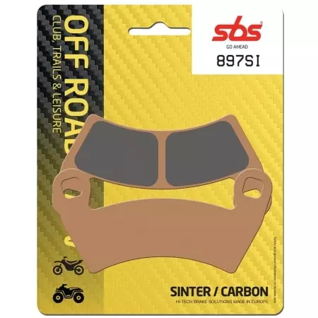 Plaquettes De Frein SBS - 897SI