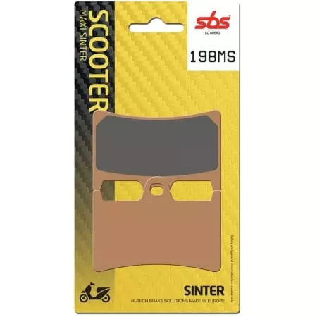 Plaquettes De Frein SBS - 198MS (634)