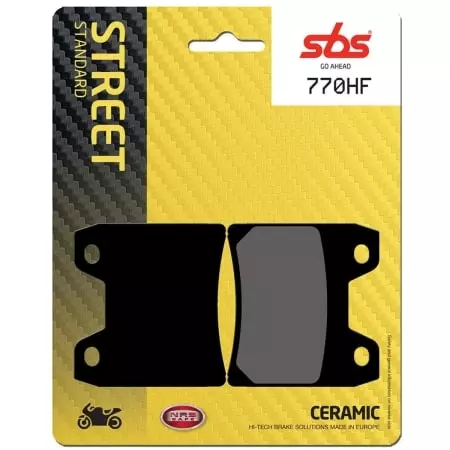 Plaquettes De Frein SBS - 770HF
