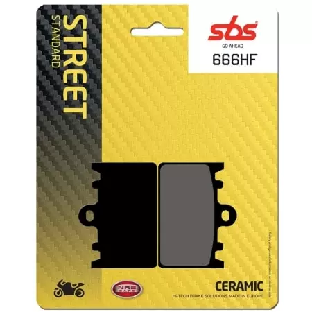 Plaquettes De Frein SBS - 666HF