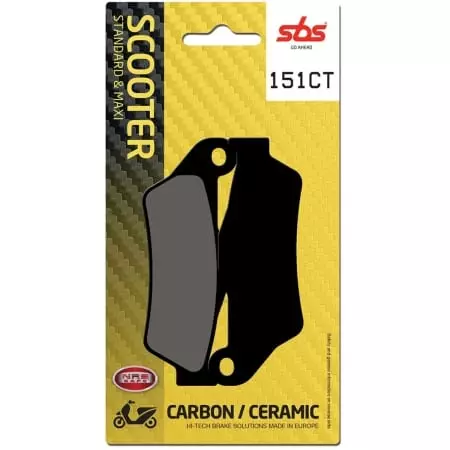 Plaquettes De Frein SBS - 151CT (671)