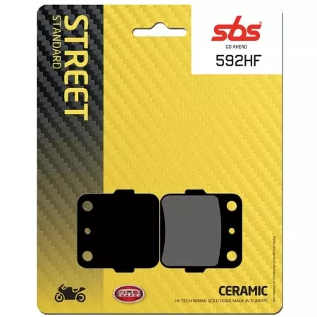 Plaquettes De Frein SBS - 592HF