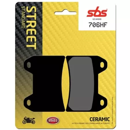 Plaquettes De Frein SBS - 706HF