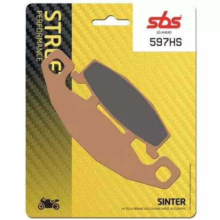 Plaquettes De Frein SBS - 597 (HS)