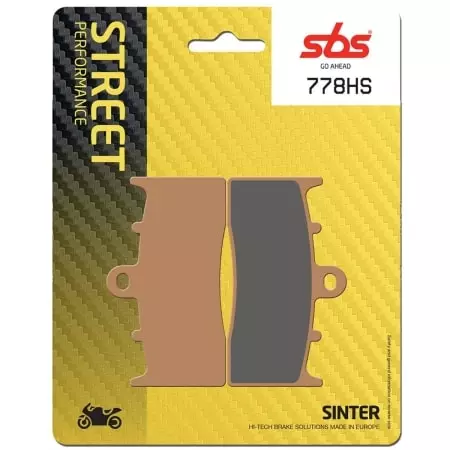 Plaquettes De Frein SBS - 778 (HS)