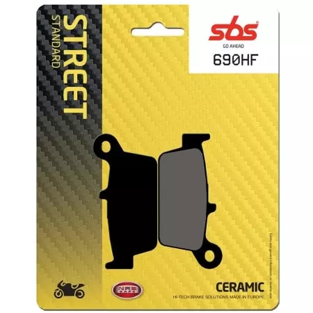 Plaquettes De Frein SBS - 690HF