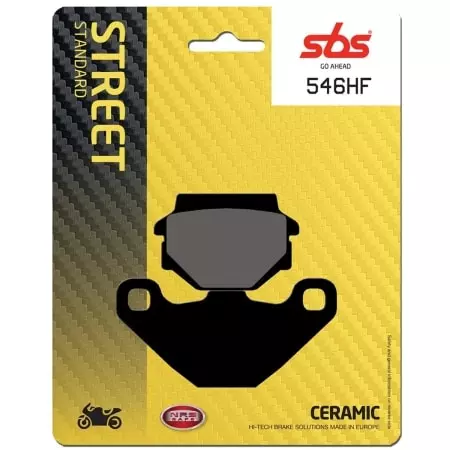 Plaquettes De Frein SBS - 546HF