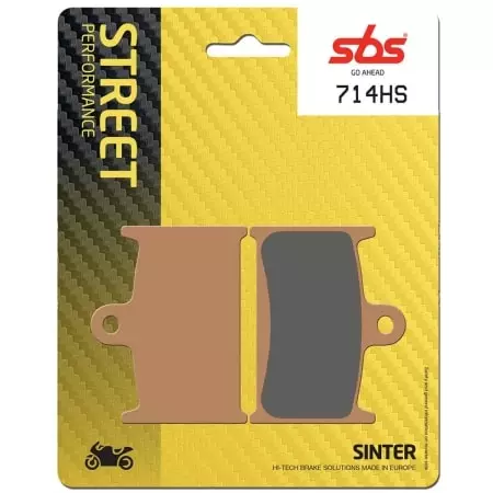 Plaquettes De Frein SBS - 714 (HS)