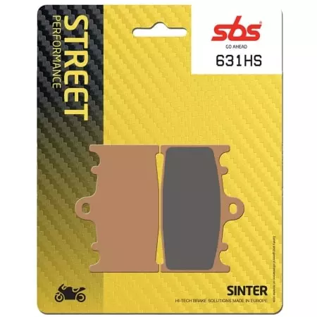 Plaquettes De Frein SBS - 631 (HS)