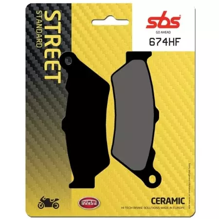 Plaquettes De Frein SBS - 674HF