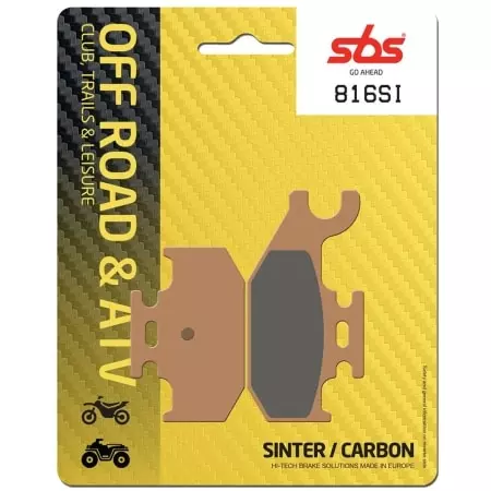 Plaquettes De Frein SBS - 816SI