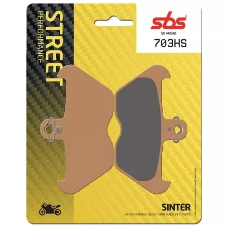 Plaquettes De Frein SBS - 703 (HS)