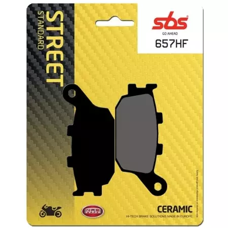 Plaquettes De Frein SBS - 657HF