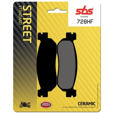 Plaquettes De Frein SBS - 728HF