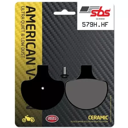 Plaquettes De Frein SBS - 579H.HF
