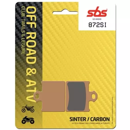Plaquettes De Frein SBS - 872SI