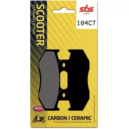 Plaquettes De Frein SBS - 104CT (558)