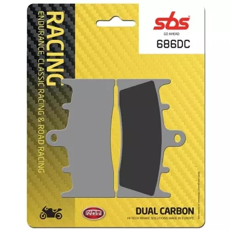 Plaquettes De Frein SBS - 686DC