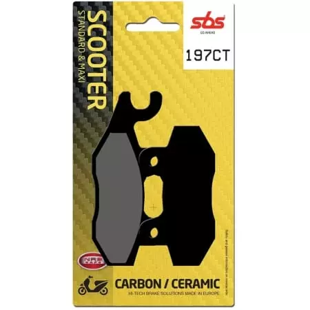 Plaquettes De Frein SBS - 197CT (611)