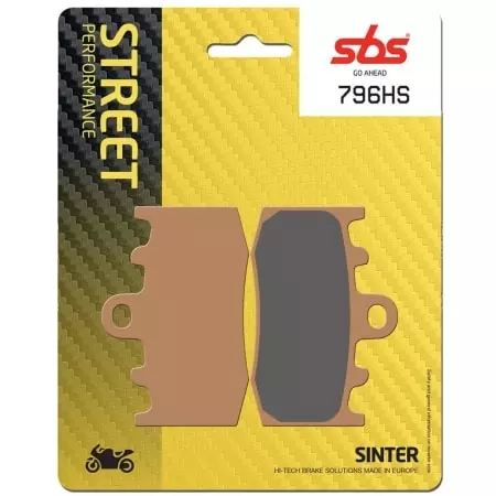 Plaquettes De Frein SBS - 796 (HS)