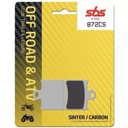 Plaquettes De Frein SBS - 872CS