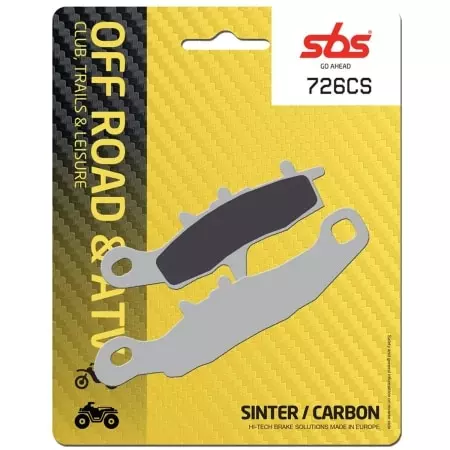 Plaquettes De Frein SBS - 726CS
