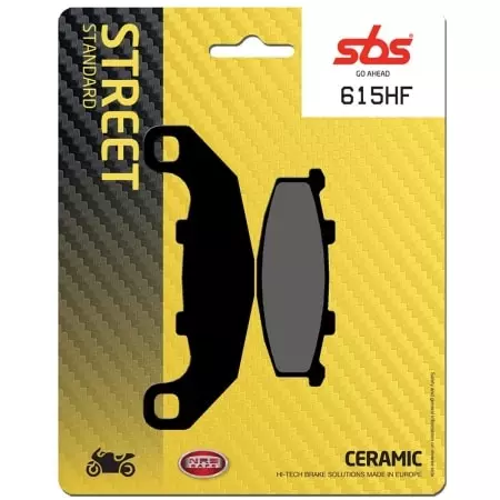 Plaquettes De Frein SBS - 615HF