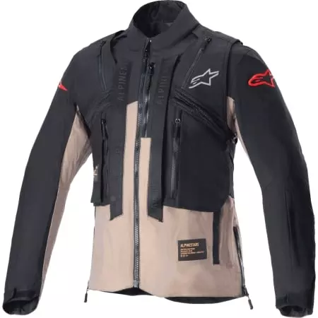 Veste Alpinestars Techdura Noir Falcon Marron - Equipement Cross ALPINESTARS