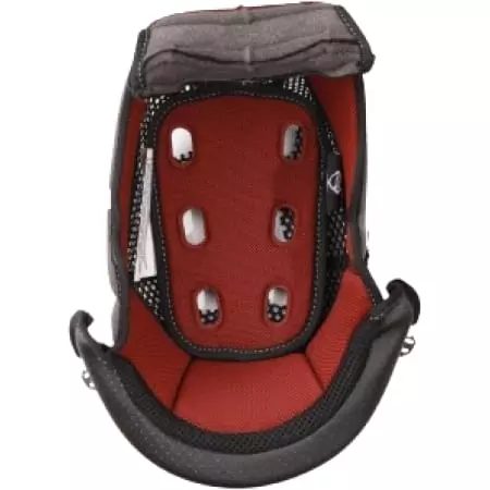 Coiffe Nolan N100-6 Bordeaux - Pièces détachées casque moto NOLAN
