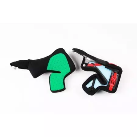 Mousses De Joues Nolan X804 Rs Ultra L Vert - Pièces détachées casque moto NOLAN