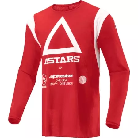 Maillot Alpinestars Techdura Brillant Rouge