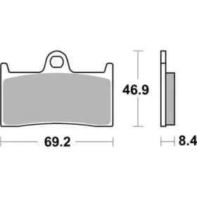 Plaquettes De Frein SBS - 966DS1 