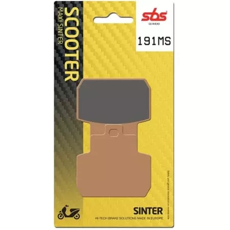Plaquettes De Frein SBS - 191MS (831)
