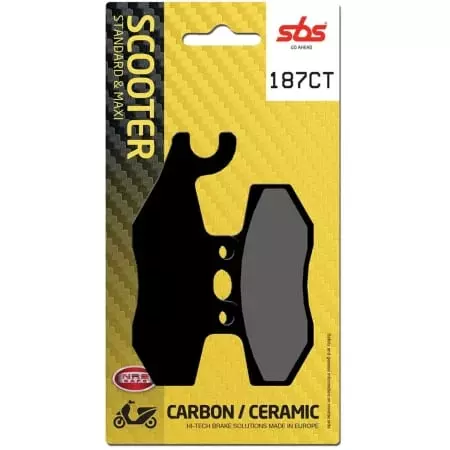 Plaquettes De Frein SBS - 187ct (818)