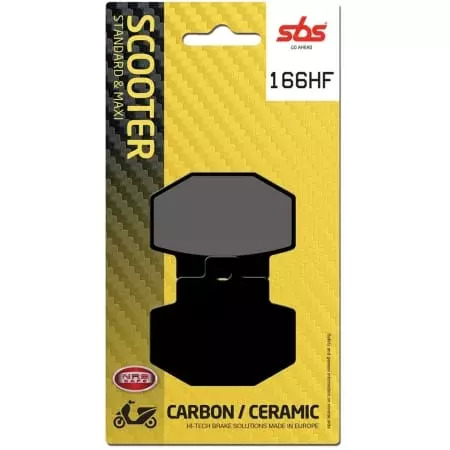 Plaquettes De Frein SBS - 166 HF (772HF)