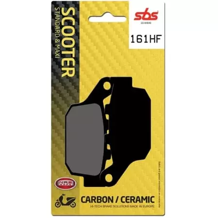 Plaquettes De Frein SBS - 161 HF (614)